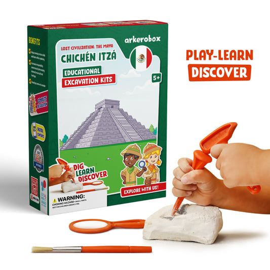 Arkerobox - Set arheologic educational si puzzle 3D, - Imagine 1 [ps:6152557f-6983-4cf9-9c7d-cbd0e5e55036]