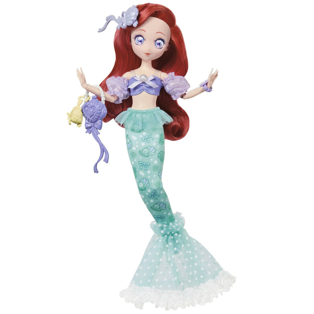 Păpușă Disney Princess Ariel, 23 cm [ps:ce47d8e1-4a75-4d6b-b270-8da33f3abc42]