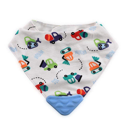 Bavetă Bandana cu Jucărie Dentiție Lorelli, Pink - Albastru (1) [ps:24d45388-5e18-42ec-88da-71d54ed5f5d8]