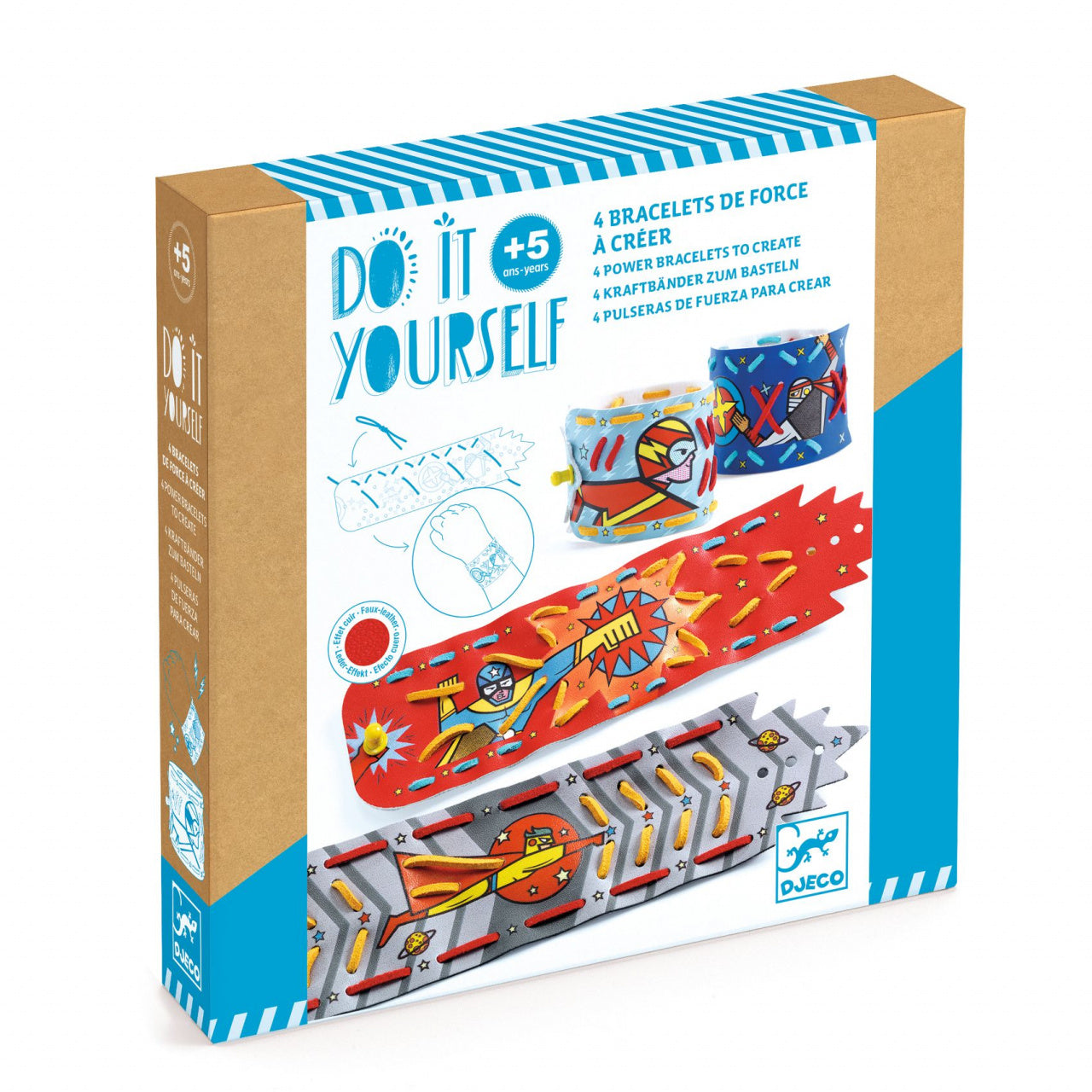 Joc creativ DIY Bratari cu superputeri, Djeco - Imagine 1 [ps:064d9bb6-e5ef-47ec-8597-44fd8032e12c]
