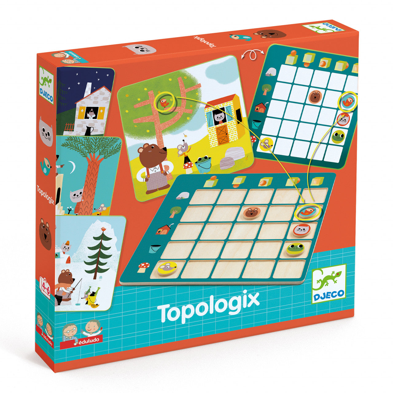 Joc de logica Eduludo Topologix, Djeco - Imagine 1 [ps:3197eb4f-33de-4d3b-9cd6-f6e0ef88c4c8]
