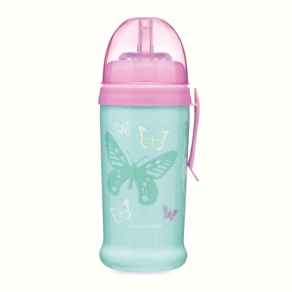 Canpol Babies Cana Sport Anti-Varsare 350 ml Fluture - Imagine 1 [ps:895b20f0-8629-45df-af27-d26a1348b57a]
