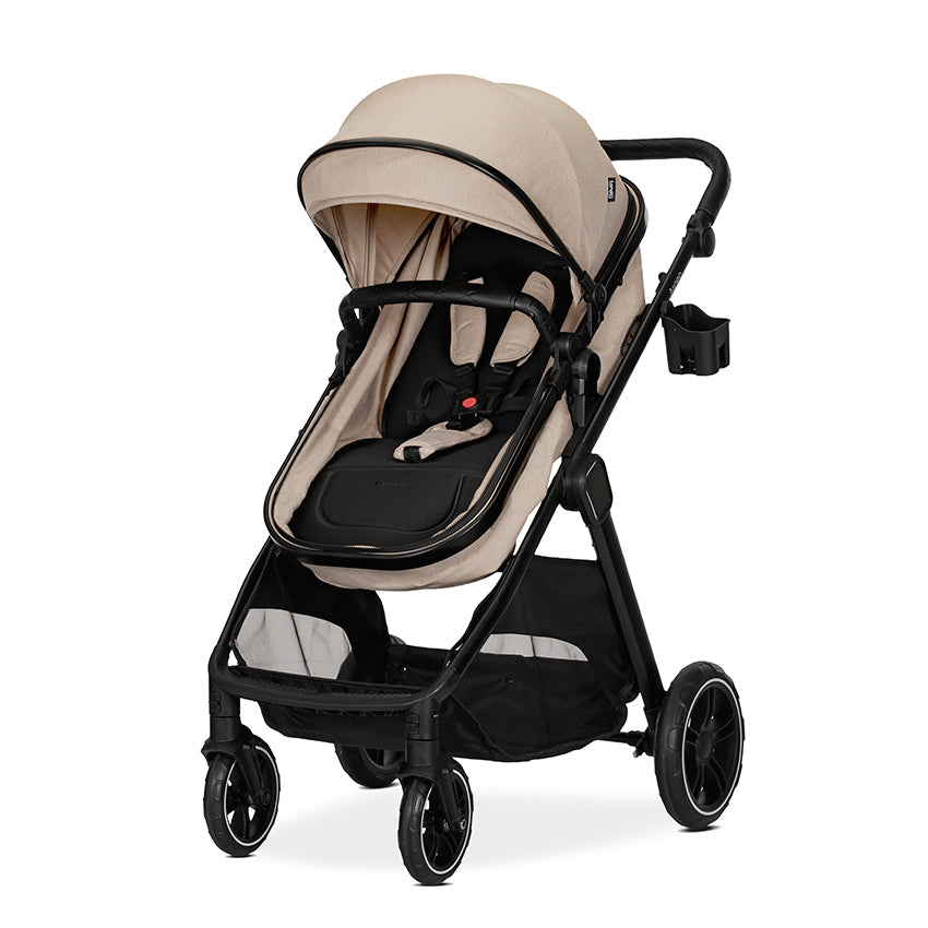 Cărucior Set 3 în 1 Lorelli Aspen, Verde, până la 22 kg - Cappuccino (1) [ps:11166d18-e40b-4d86-9a63-8b443c6e8dcf]