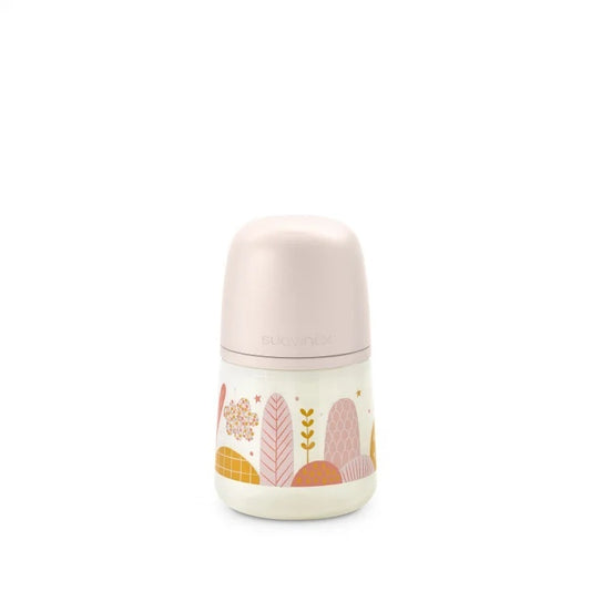 Biberon 150 ml tetină fiziologică SX Pro debit lent roz - Roz [ps:2de2aae2-668b-4b44-8f79-bac6b460d91e]