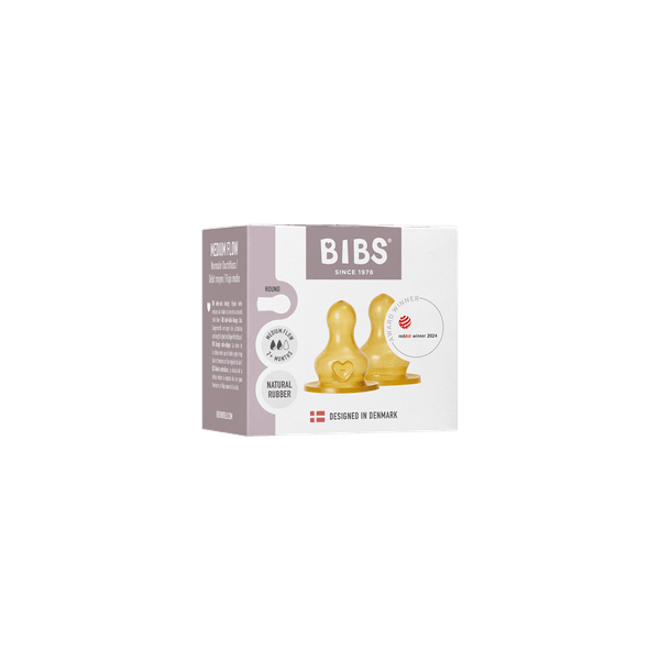 Set 2 Tetine Biberon BIBS, Latex, Flux Mediu - Mediu (1) [ps:1def494e-5a2e-488a-acfb-d9103b2df6fc]