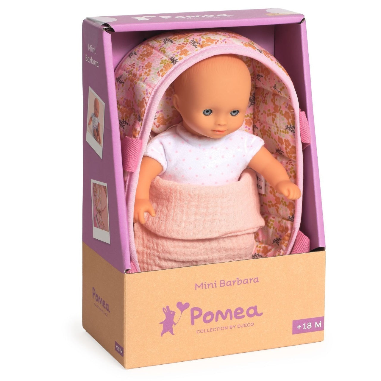 Papusa Barbara cu cosulet, Djeco - Imagine 1 [ps:143d001a-22ea-412c-8d7a-4161b1b7431a]