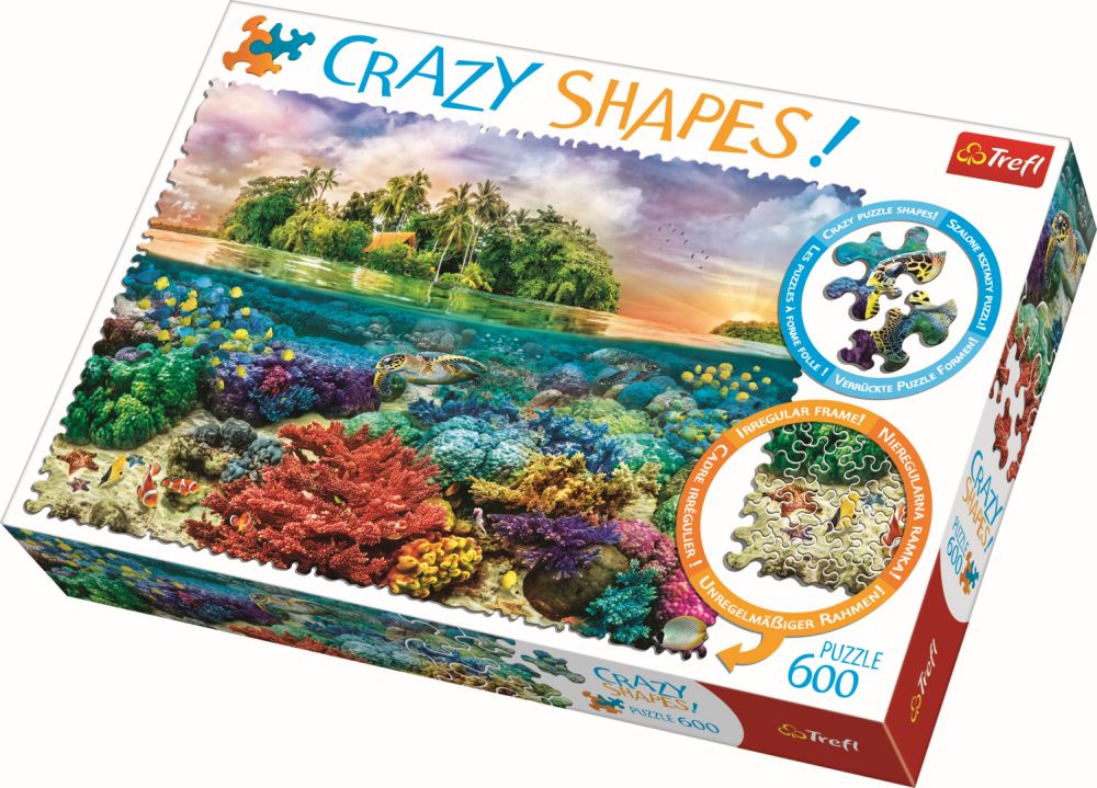 PUZZLE TREFL 600 CU PIESE CIUDATE - INSULA EXOTICA - Imagine 1 [ps:99ff1c01-6b3e-4f89-87d1-e593a463844f]