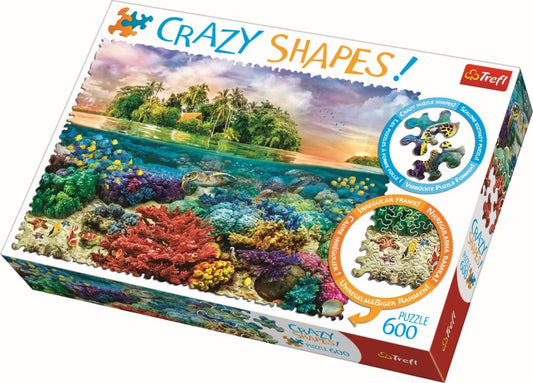 PUZZLE TREFL 600 CU PIESE CIUDATE - INSULA EXOTICA - Imagine 1 [ps:99ff1c01-6b3e-4f89-87d1-e593a463844f]