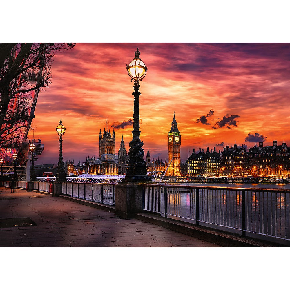 PUZZLE TREFL 1000 PREMIUM PLUS TEA TIME PIATA DE FLORI - Londra (1) [ps:df7a8368-70cc-4b99-8f9f-832856b152f6]