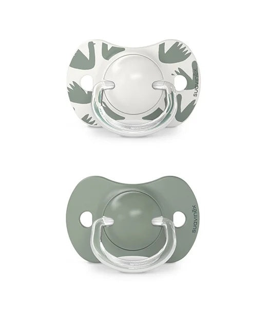 Suzetă fiziologică SX Pro din silicon, 2 buc 6-18 luni - Imagine 1