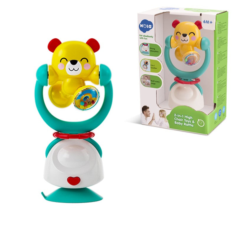 JUCARIE BEBE CU VENTUZA SI ZORNAITOARE URSULET Jucarii Bebe - Imagine 1 [ps:1ea2c0a8-a7fc-433c-9d59-ef3bc81b4466]