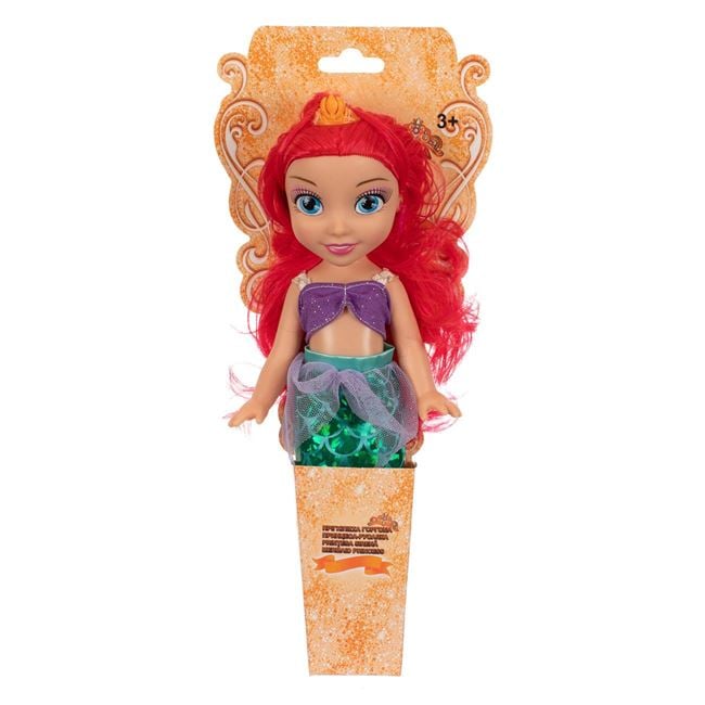 Papusa Printesa Sirena Jumbo 28cm - Jucarie pentru Copii - Default Title (1) [ps:69b585ea-8642-4cec-a52e-be8fdcabe839]