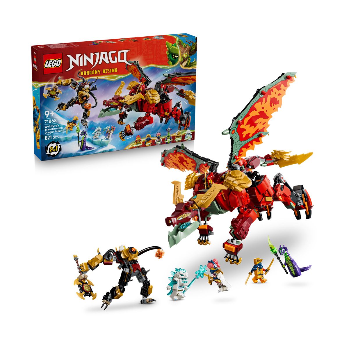 LEGO NINJAGO Robotul Dragon Transformator Wyldfyre 71868 - Default Title (1) [ps:d982ee48-266c-4756-b907-6c14bd234b22]