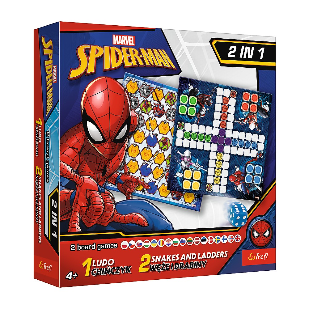 JOC SPIDERMAN 2IN1 LUDO SI SERPISORI SCARI Trefl - Imagine 1 [ps:e196b277-e840-465e-a27a-a8d90d4898f2]