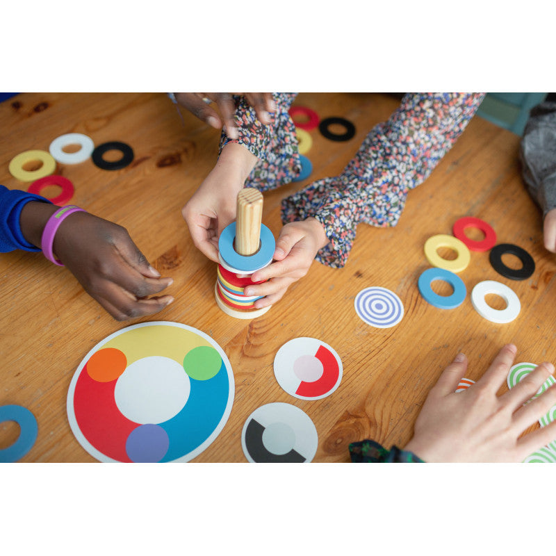 Joc de strategie si viteza Cursa culorilor, BS Toys - Imagine 1