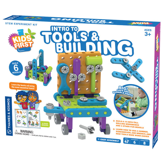 Kit STEM Primii pasi Unelte si constructii, Thames & Kosmos - Imagine 1 [ps:c2713a10-9a0f-4d96-88dc-73f8843b74dc]