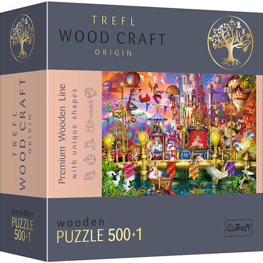 PUZZLE TREFL DIN LEMN 500+1 PIESE LUMEA MAGICA - Imagine 1 [ps:02cba8a1-76e7-4234-980e-bb072215f832]