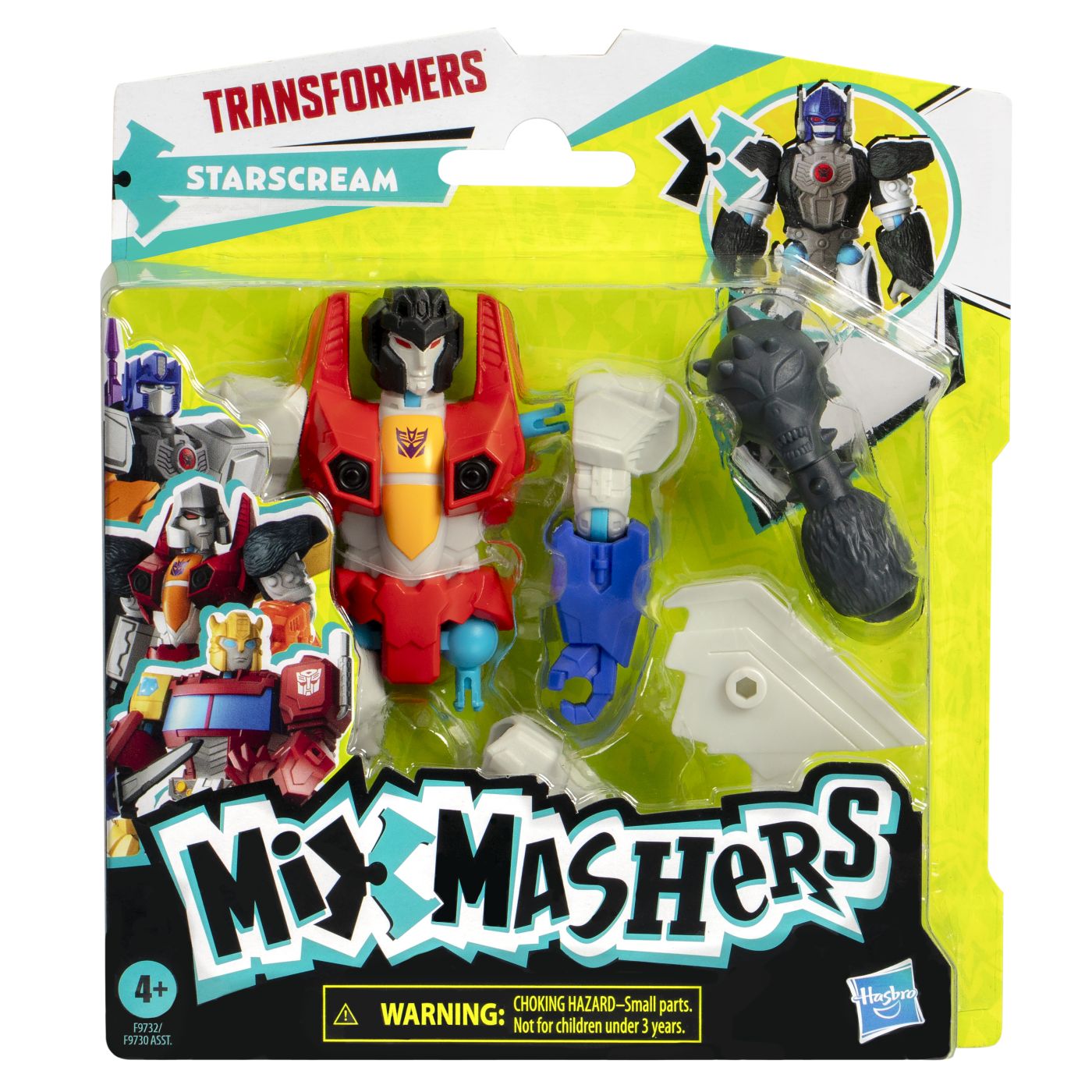 TRANSFORMERS MIX MASHERS FIGURINA STARSCREAM 12CM SI - Imagine 1 [ps:b2d2ffa5-6c88-4285-98ff-3a3bb5b1a54a]