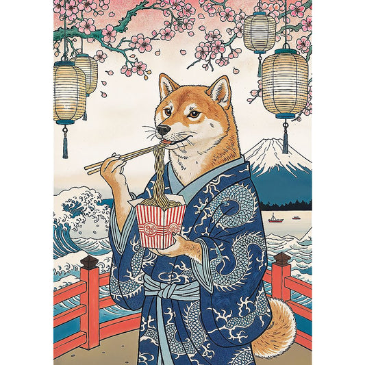 PUZZLE TREFL 500 PREMIUM PLUS PETS AS ART MEDITATIA CU - Default Title (1) [ps:6527f4b3-1024-40e7-bf6b-36bf8ccde378]