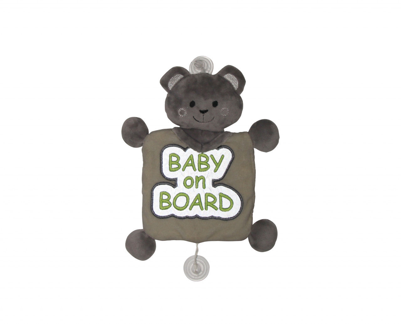 Semn reflectorizant Baby on Board BabyJem, verde - Verde