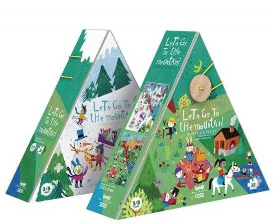 Puzzle reversibil Haideti la munte!, Londji - Imagine 1 [ps:8a9a1a95-508c-4be6-9123-1722a16ee96b]
