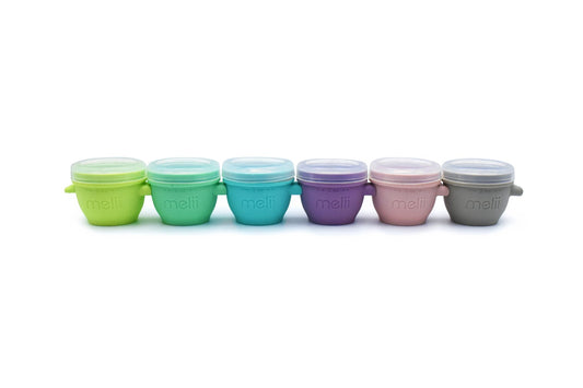 SET 6 RECIPIENTE SILICON SNAP&GO, MELII, 59 ML - Imagine 1 [ps:9304d630-c940-4b63-8b53-50d637090969]