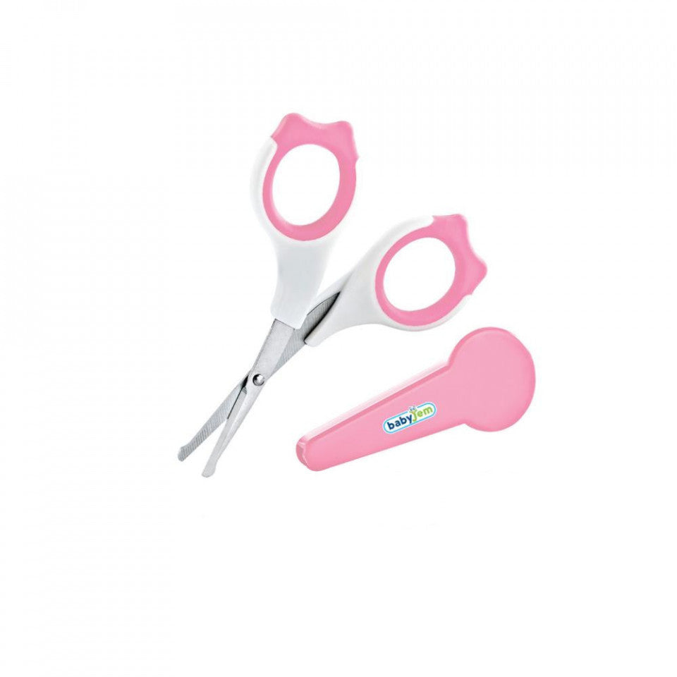 Forfecuta pentru bebelusi cu suport protectie BabyJem - Roz [ps:905b8aae-c267-4975-8a14-79ce67791148]