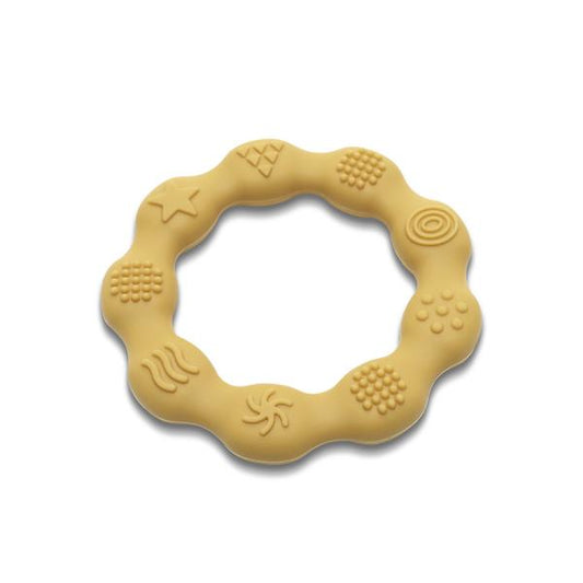 Jucărie de Dentition Silicon Ring Lorelli, Fresh Green - Yellow (1) [ps:27f6876e-1e75-4aec-b436-4a8712f38a3c]
