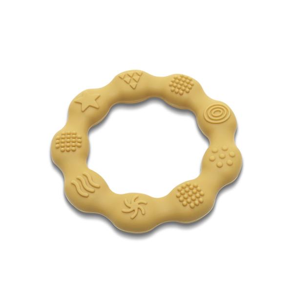 Jucărie de Dentition Silicon Ring Lorelli, Fresh Green - Yellow (1) [ps:27f6876e-1e75-4aec-b436-4a8712f38a3c]