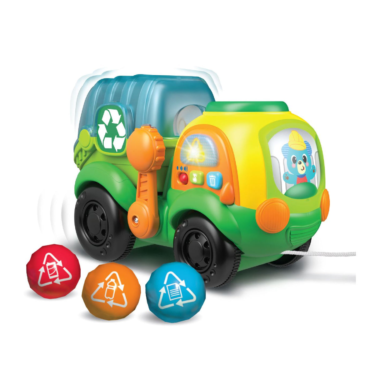 Camion de Reciclare cu Bile WinFun - Jucărie de Tras - Default Title (1) [ps:0233c62c-6fb6-4987-be98-24f1f2667e75]