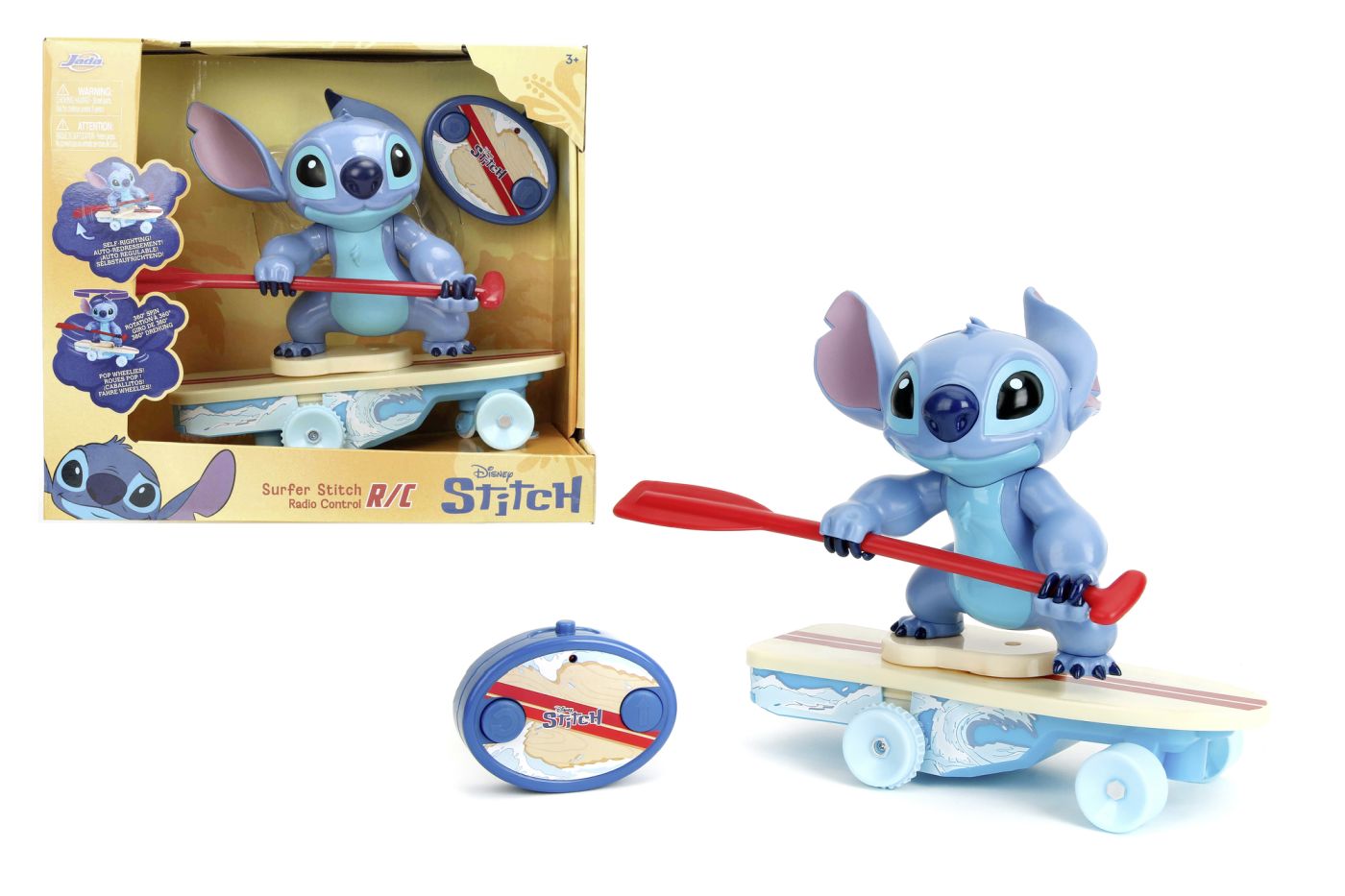 JADA DISNEY STITCH PLACA DE SURF CU TELECOMANDA SI - Imagine 1 [ps:e04c9de7-e047-4fab-97d5-b47c9e87560d]
