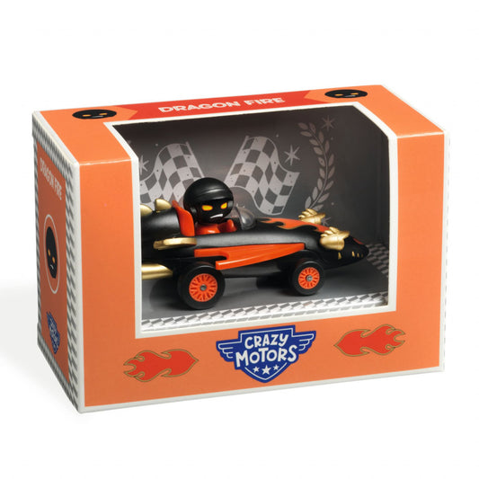 Masina de cursa Dragon Fire, Colectia Crazy Motors, Djeco - Imagine 1 [ps:9c9eff47-059e-4a85-92f2-814b8f034c90]