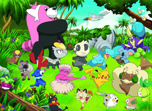 Puzzle Pokemon 300 XXL Ravensburger - Piese Mari pentru - Default Title (1) [ps:fb3bf4fe-1cc4-4bad-9255-505eecb5b3ce]