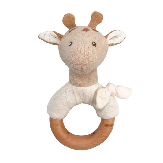 Zornaitoare din lemn Girafa Leoni, Egmont Toys - Imagine 1 [ps:98899a41-fd26-4f48-8fd7-159946c8ad38]
