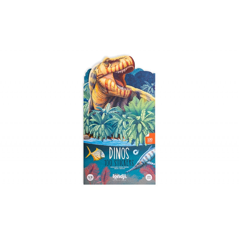 Set cu abtibilduri repozitionabile Dinozauri, Londji - Imagine 1 [ps:13078318-b6b8-40cd-99f3-aaa7af1f8868]