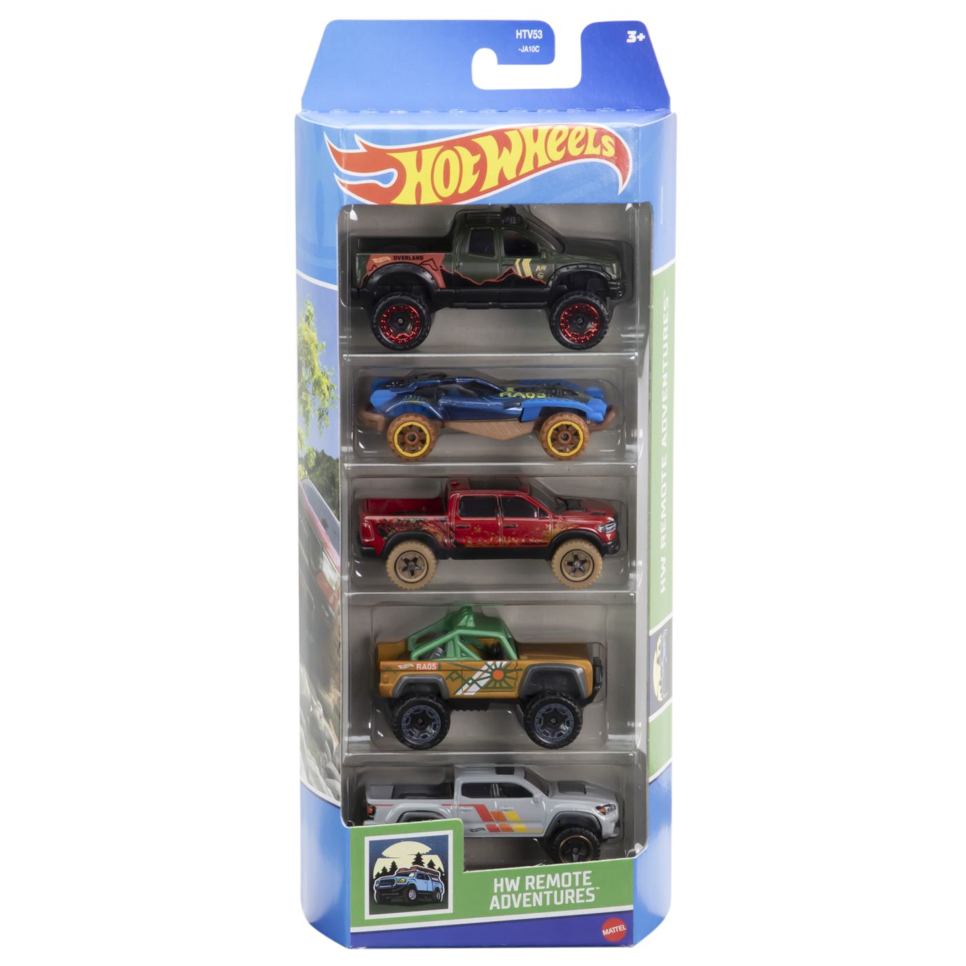 SET 5 MASINI HOT WHEELS CU DESIGN HW REMOTE ADVENTURES - Imagine 1 [ps:9fff8a38-35e1-4689-91cb-2228301ccce4]