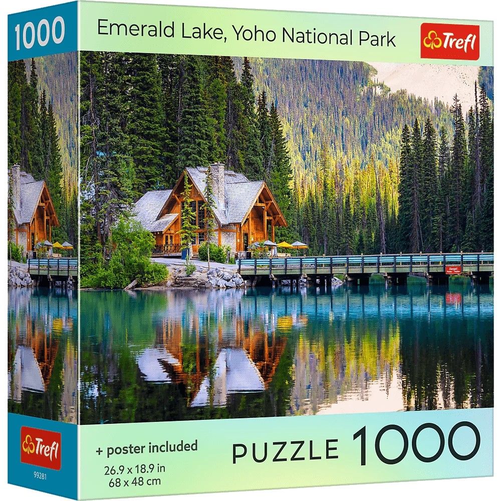 PUZZLE TREFL 1000 COLECTIA SUA LACUL EMERALD PARCUL - Imagine 1 [ps:e9f3f9f4-9bcc-4854-bd43-75994902f838]