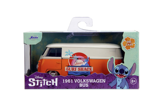 JADA DISNEY STITCH AUTOBUZ METALIC VOLKSWAGEN BUS 1961 - Imagine 1 [ps:184b7d72-cf8a-465d-83c2-c929c931033b]