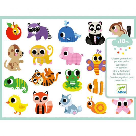 Abtibilduri Pui de animale, Djeco - Imagine 1 [ps:104f13a6-d0e5-43fb-b6d3-f8ce93b45868]