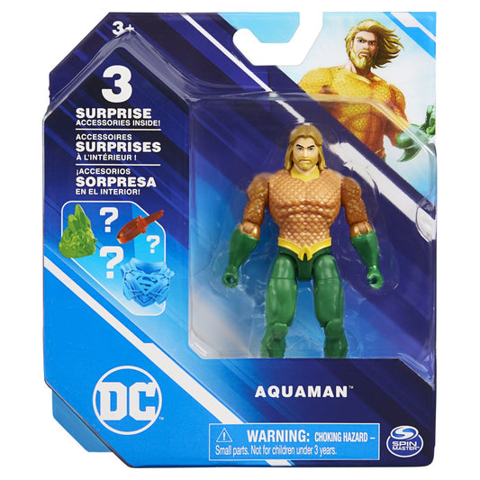 FIGURINA AQUAMAN 10CM FLEXIBILA CU ACCESORII Spin Master - Imagine 1 [ps:265ee618-c658-423a-acc8-09f267e8aeb7]