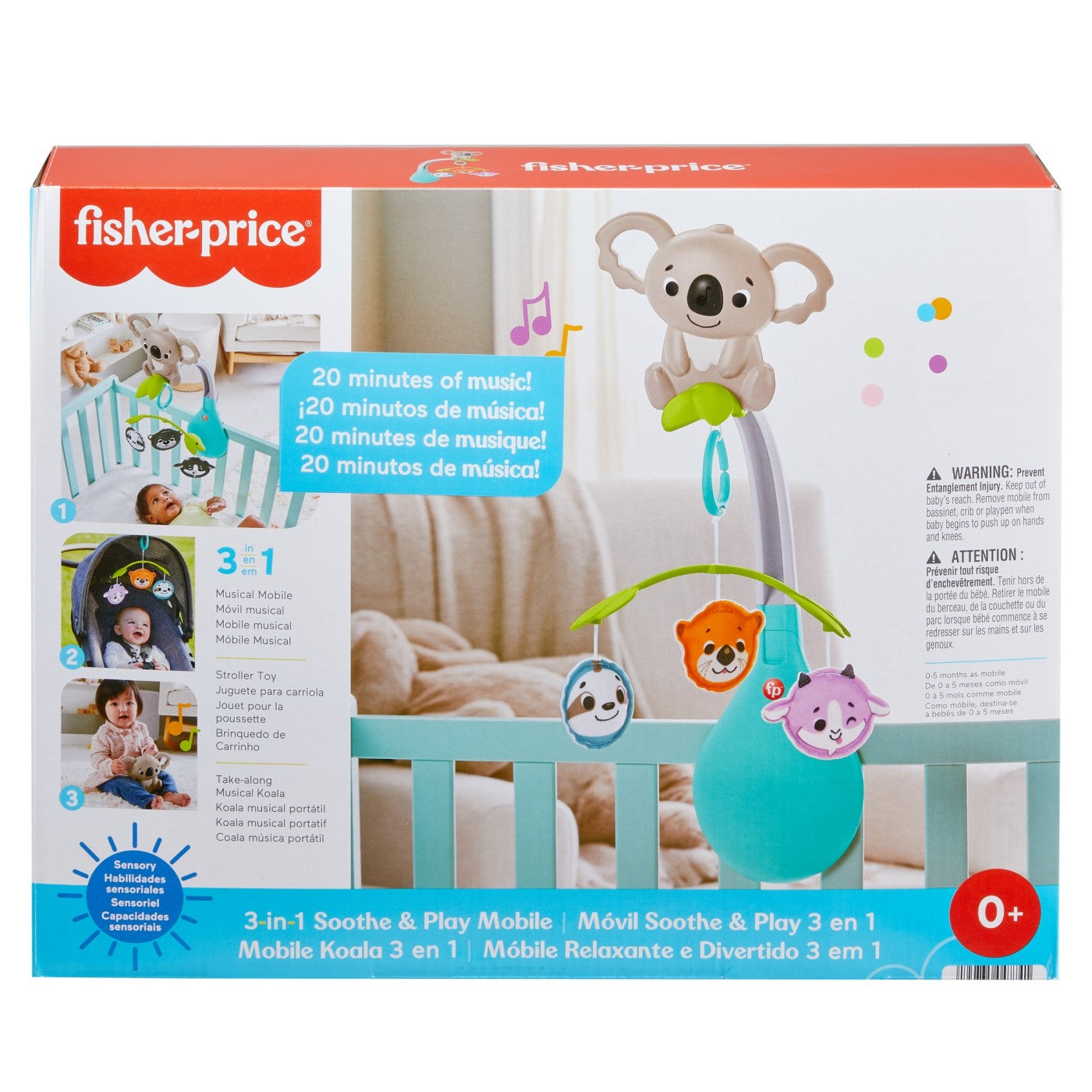 FISHER PRICE CARUSEL MUZICAL 3 IN 1 Mattel - Imagine 1 [ps:1490ef1d-7bff-4408-9000-cf328a333331]