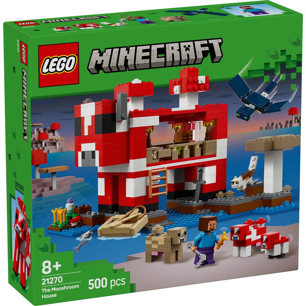 LEGO MINECRAFT CASA MOOSHROOM 21270 - Imagine 1 [ps:64e05c3c-137e-4ad6-8de6-cc2bae3938f7]