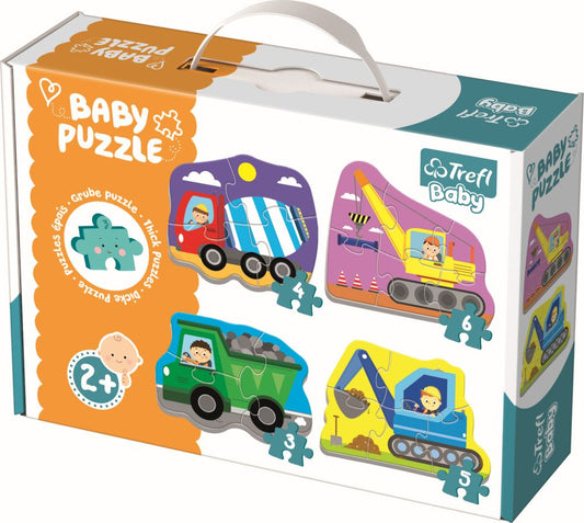 PUZZLE TREFL BABY CLASIC UTILAJE LA TREABA 18 PIESE - Imagine 1 [ps:f1123788-6c8e-4568-b1f7-aef9fc7217ee]