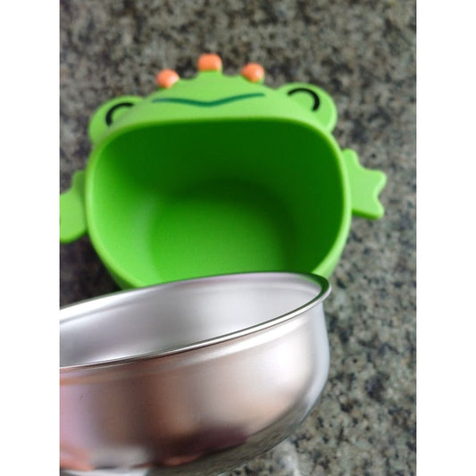 Set Diversificare Flippy 3 Piese, Model Broscuta, Verde - Model Broscuta (1) [ps:ba425586-cefd-4e14-8eca-90fc158eb803]