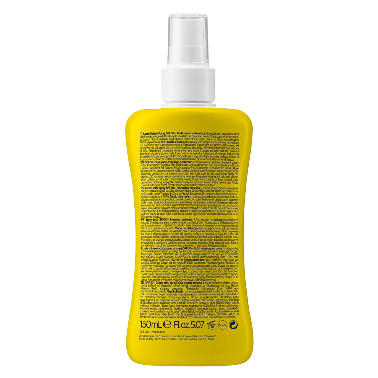 Spray protectie solara Chicco Baby Moments SPF 50+, 150 - Default Title (1) [ps:ba3d9992-92d1-49aa-8132-9a16f0ccf383]