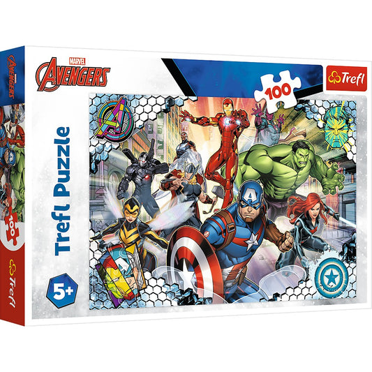 PUZZLE TREFL 100 AVENGERS RAZBUNATORII FAIMOSI - Imagine 1 [ps:64589673-a1e2-475c-b07a-0873c41f1ffb]