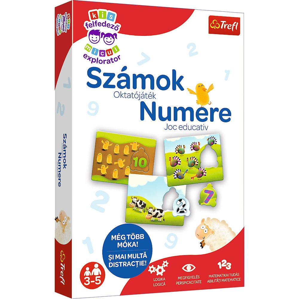 JOC EDUCATIV INVATA NUMERELE MICUL EXPLORATOR Trefl - Imagine 1 [ps:b78c09c4-2cec-4000-a6aa-05d2392d42ef]