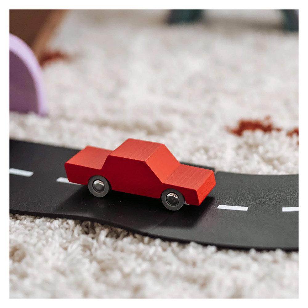 Mașinuță Lemn Waytoplay, Natur - Design Handmade - Roșu (1) [ps:79386b47-6000-4c73-a063-4edc5e39943b]