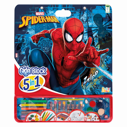 HAPPI HOBBI SET PENTRU DESEN GIGA BLOCK 5 IN 1 MARVEL - Imagine 1 [ps:5070b2d5-f542-45b0-9f9c-5a48aa1426c1]
