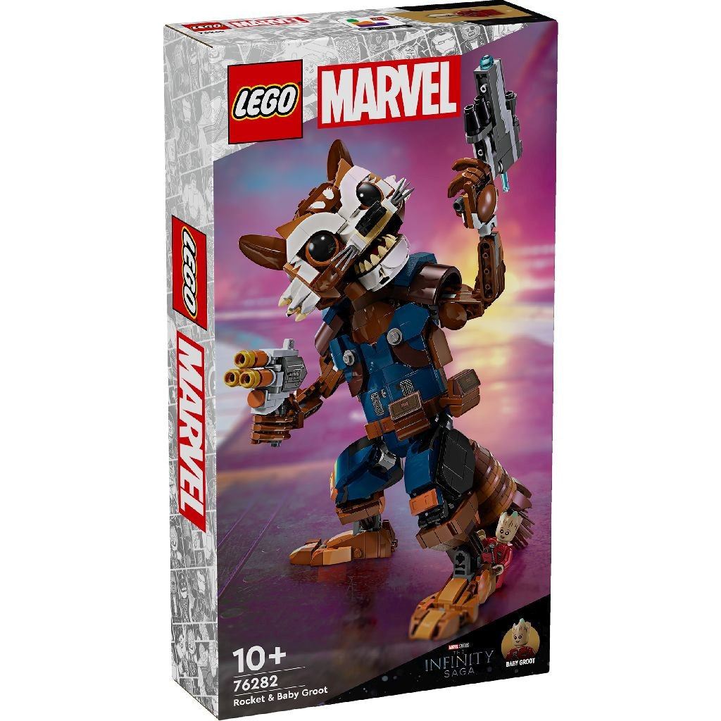 LEGO MARVEL SUPER HEROES ROCKET SI BEBELUSUL GROOT 76282 - Imagine 1 [ps:0ad042f5-a42f-4b0e-8be3-8be1e5932b4e]